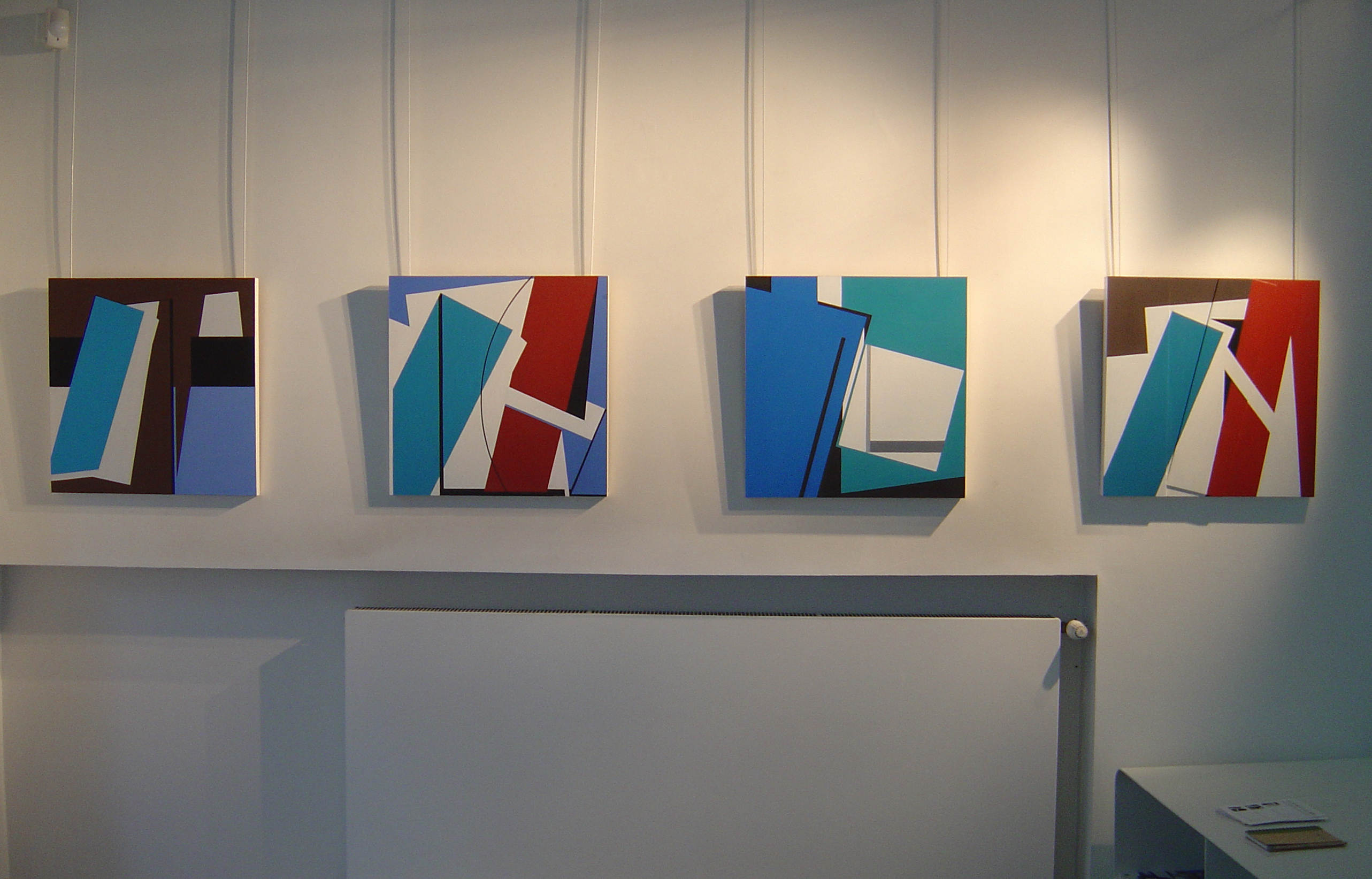 Peinture en exposition à Besançon en 2010